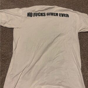 White Graphic Men's T-Shirt